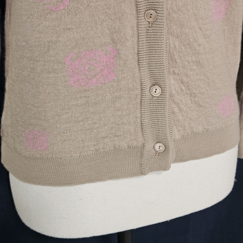 Loewe Women's Beige and Pink Sweater - Picture 3 of 16